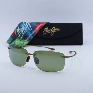 Final Price! Maui Jim HT443 15M Olive/Green Sunglasses